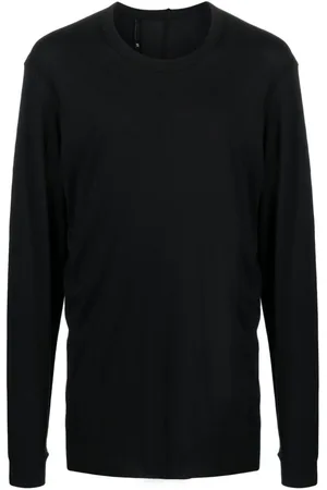 11 BY BORIS BIDJAN SABERI Decorative-zip jersey T-shirt