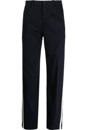 Lacoste Straight-leg striped chino trousers