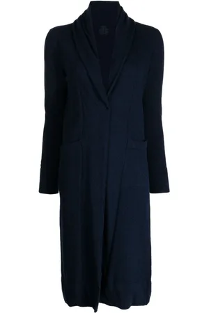 Teddy Cashmere Venzia open-front cashmere cardi-coat