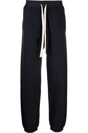 Jil Sander Drawstring cotton track pants