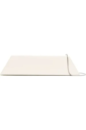 Amina Muaddi Amini Yigit leather clutch bag
