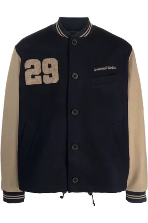 Universal Works Newark felted bomber jacket