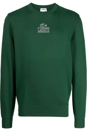 Lacoste Signature logo-print jumper