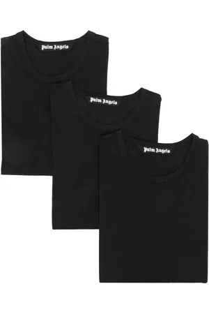 Palm Angels Plain stretch-cotton T-shirt