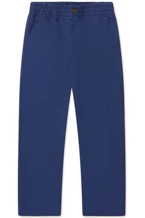 Ralph Lauren Polo Pony-embroidered cotton trousers