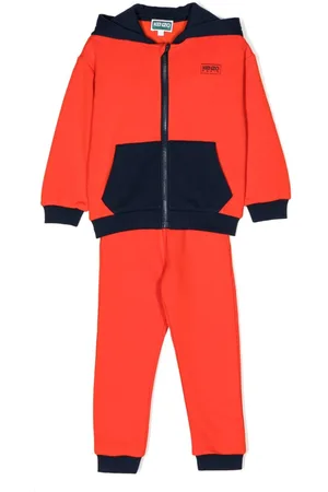 Kenzo Logo-print cotton tracksuit
