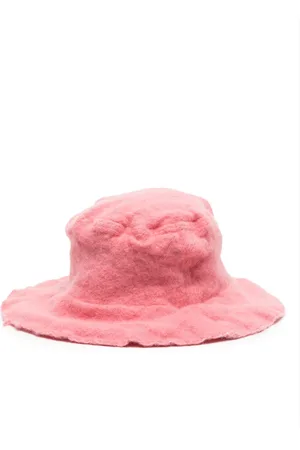 Comme des Garçons Distressed wool-blend bucket hat