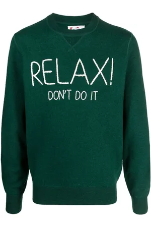 MC2 SAINT BARTH Slogan-embroidered wool jumper