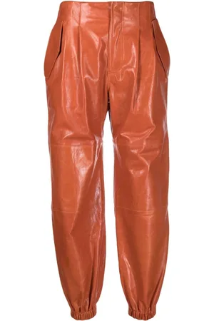 ULLA JOHNSON Cyrus leather trousers