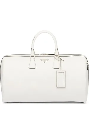 Prada Triangle-logo leather bag