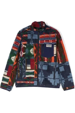Ralph Lauren Logo-patch graphic-print jacket