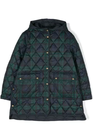 Ralph Lauren Check-print hooded jacket