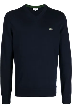 Lacoste Logo-patch cotton sweatshirt