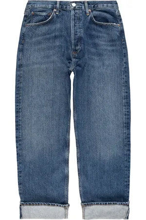AGOLDE Fran high-rise cropped jeans