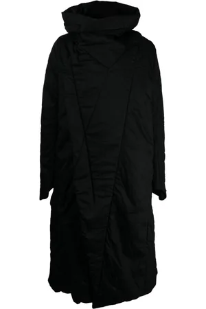 JULIUS Bonded-seam hooded padded coat