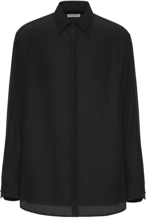 VALENTINO GARAVANI Long-sleeved silk shirt