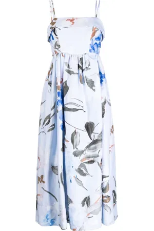 AJE Untamed floral-print midi dress