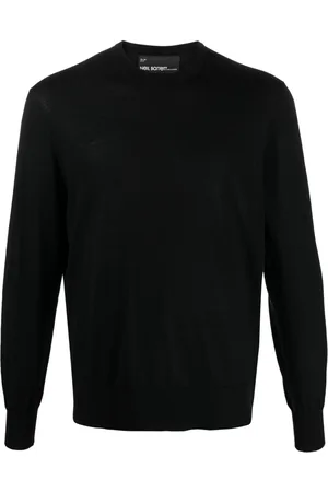 Neil Barrett Logo-embroidered wool jumper