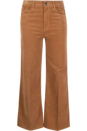 Paige Leenah corduroy cropped trousers