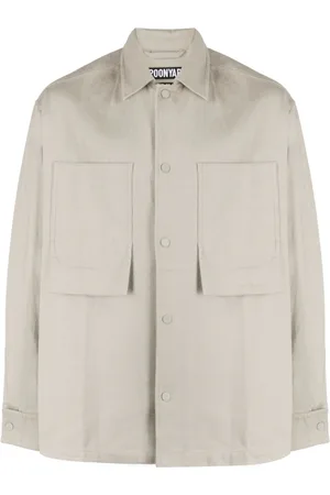 Spoonyard Logo-embroidered oversized shirt