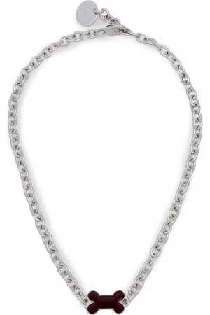 Marni Charm-detail chain-link necklace
