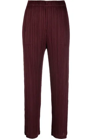 PLEATS PLEASE ISSEY MIYAKE Monthly Colours October pleated trousers
