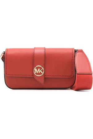 Michael Kors Collection Tina Square Leather Mini Bag - Farfetch