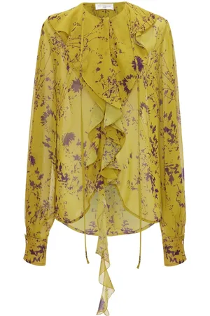 Victoria Beckham Romantic floral-print blouse