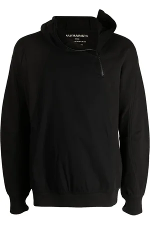 Maharishi Long-sleeve organic cotton hoodie