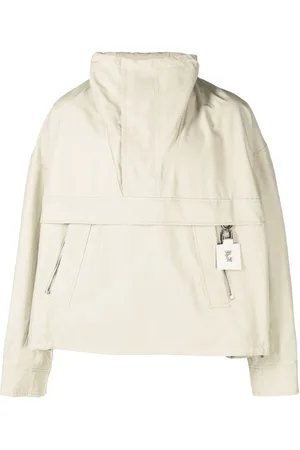 WOOYOUNGMI Logo-patch hooded raincoat
