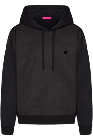 VALENTINO GARAVANI Stud detail panelled hoodie