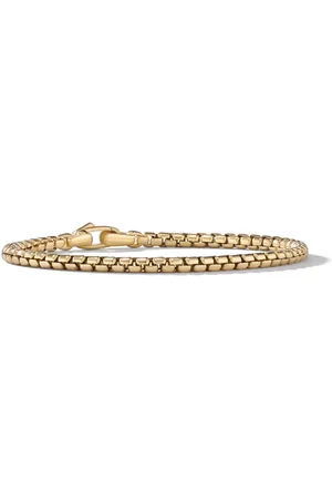 David Yurman 18kt yellow Box Chain bracelet (3.4mm)