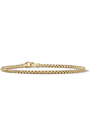 David Yurman 18kt yellow Box Chain bracelet (2.7mm)