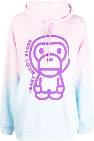 A Bathing Ape Tie-dye cotton hoodie