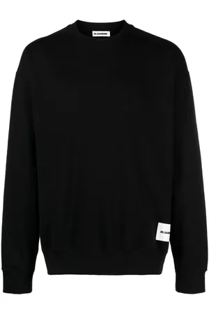 Jil Sander Logo-patch cotton jumper