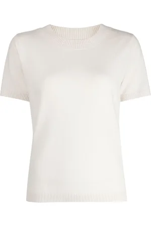 Paule Ka Crew-neck cashmere T-shirt
