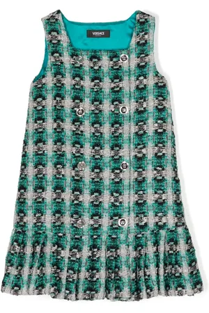 VERSACE Medusa tweed dress