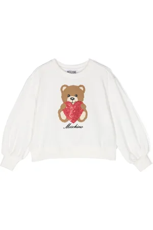 Moschino Teddy Bear sequin-embellished sweatshirt