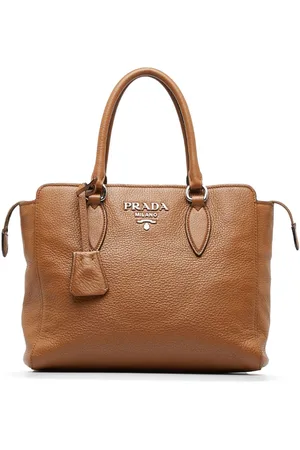 Prada, Bags, Prada Vitello Phenix Leather Convertible Boston