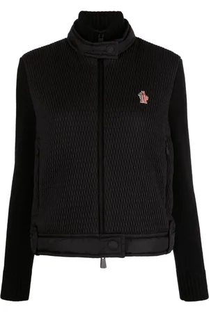 Moncler Tricot-trim panel insulated jacket