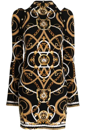 Camilla Coast To Coast-print open-back minidress