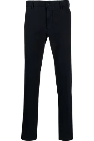 Incotex Skinny-leg cotton trousers