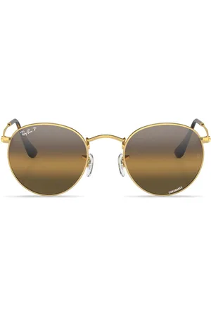 Ray-Ban Chromance round-frame sunglasses