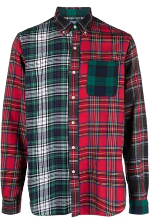 Ralph Lauren Patchwork checked flannel shirt