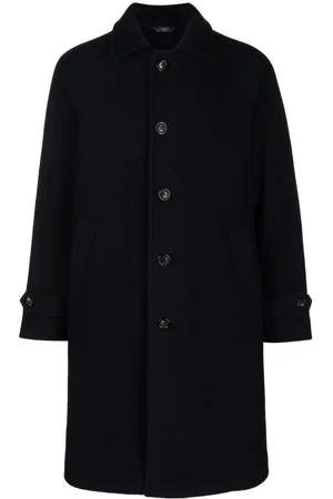 Circolo Single-breasted wool coat