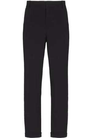 Balmain Crystal-embellished tailored trousers