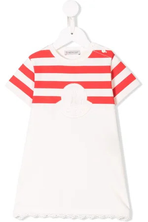 Moncler Logo embroidered T-shirt dress
