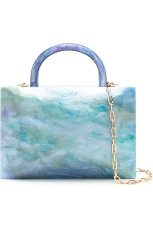 Estile Mochi marble-pattern mini bag