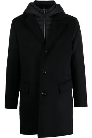MOORER Mitchel detachable-hood coat