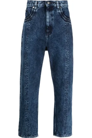 Namacheko Mid-rise straight-leg jeans